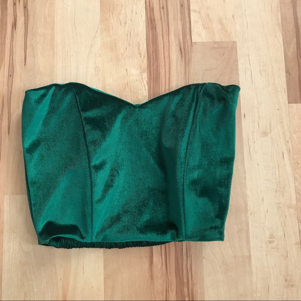 The Lovers and Drifters Club Velvet Corset Top 6